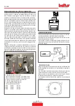 Предварительный просмотр 18 страницы baltur BTG 15 Instruction Manual For Installation, Use And Maintenance