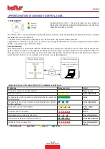 Предварительный просмотр 21 страницы baltur BTG 15 Instruction Manual For Installation, Use And Maintenance