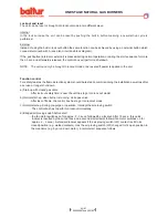 Preview for 47 page of baltur BTG 15 Instructions For Use Manual