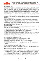 Preview for 15 page of baltur BTG 15P Instructions Manual