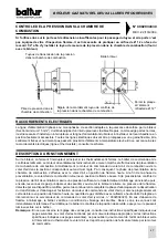 Preview for 57 page of baltur BTG 20 LX Instruction