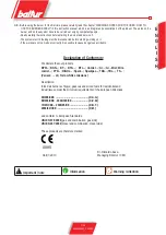 Preview for 31 page of baltur BTG 20 LX Instructions For Use Manual