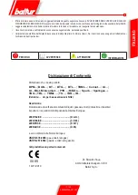 Preview for 3 page of baltur BTG 3,6 Manual Instructions For Use