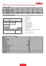 Preview for 8 page of baltur BTG 3,6P Instruction Manual For Installation, Use And Maintenance