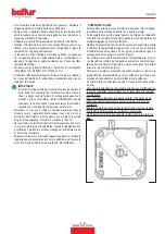 Preview for 15 page of baltur BTG 3,6P Instruction Manual For Installation, Use And Maintenance