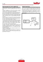 Preview for 16 page of baltur BTG 3,6P Instruction Manual For Installation, Use And Maintenance