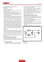 Preview for 53 page of baltur BTG 3,6P Instruction Manual For Installation, Use And Maintenance