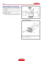 Preview for 40 page of baltur BTL 10P Instruction Manual For Installation, Use And Maintenance