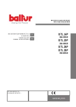 baltur BTL 14P Installation, Use And Maintenance Instruction preview