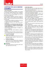 Предварительный просмотр 5 страницы baltur BTL 3 User Instruction Manual
