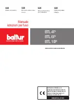 Preview for 1 page of baltur BTL 4P Original Instructions Manual