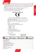 Preview for 3 page of baltur BTL 4P Original Instructions Manual