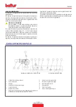 Preview for 13 page of baltur CE-0085BS0067 Instruction Manual For Installation, Use And Maintenance