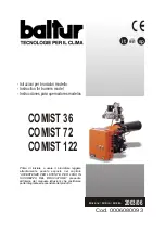 baltur comist 122 Instruction preview