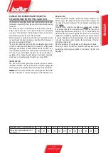 Preview for 23 page of baltur COMIST 180 DSPNM User Instruction Manual