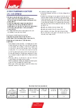 Preview for 119 page of baltur COMIST 180 DSPNM User Instruction Manual