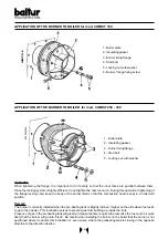 Предварительный просмотр 8 страницы baltur COMIST 180 NM Instructions Manual