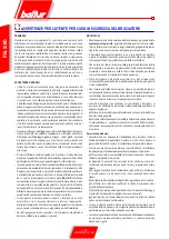 Предварительный просмотр 4 страницы baltur COMIST 180 Instructions For Use Manual
