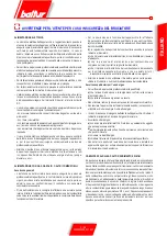 Предварительный просмотр 5 страницы baltur COMIST 180 Instructions For Use Manual