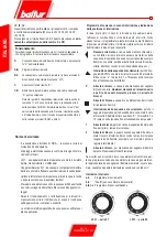 Preview for 28 page of baltur COMIST 180 Instructions For Use Manual