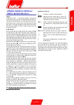 Предварительный просмотр 29 страницы baltur COMIST 180 Instructions For Use Manual
