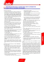 Предварительный просмотр 77 страницы baltur COMIST 180 Instructions For Use Manual