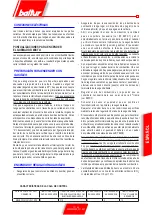 Предварительный просмотр 87 страницы baltur COMIST 180 Instructions For Use Manual