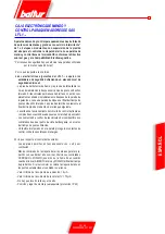 Предварительный просмотр 97 страницы baltur COMIST 180 Instructions For Use Manual