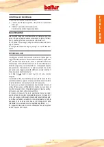 Предварительный просмотр 15 страницы baltur COMIST 20 Instruction