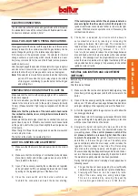 Предварительный просмотр 33 страницы baltur COMIST 20 Instruction