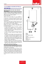 Preview for 14 page of baltur COMIST 26SP Installation, Use And Maintenance Instruction Manual