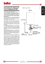 Предварительный просмотр 13 страницы baltur COMIST 26SP Instruction