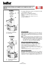 Preview for 106 page of baltur comist 36 Instructions Manual