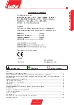 Preview for 5 page of baltur GI 1000 DSPN-D Instructions For Use Manual