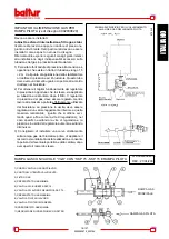 Preview for 18 page of baltur GI 1000 LX Instruction