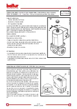 Preview for 30 page of baltur GI 1000 LX Instruction