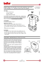 Preview for 51 page of baltur GI 1000 LX Instruction