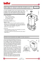 Preview for 93 page of baltur GI 1000 LX Instruction