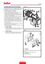 Preview for 53 page of baltur GI 350 DSPG Installation, Use And Maintenance Instruction Manual