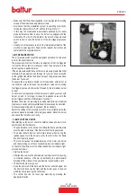 Preview for 63 page of baltur GI 350 DSPG Installation, Use And Maintenance Instruction Manual