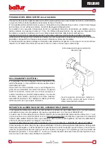 Preview for 14 page of baltur GI 350 DSPG Instruction