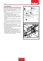 Preview for 28 page of baltur GI 500 MC Installation, Use And Maintenance Instruction Manual