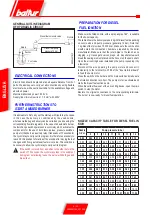 Preview for 10 page of baltur Minicomist 11 Manual Instructions For Use