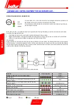 Preview for 14 page of baltur Minicomist 11 Manual Instructions For Use