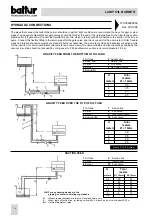 Preview for 16 page of baltur RiNOx 60 L Installation Manual