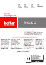 baltur RiNOx 60 L2 Instruction Manual For Use preview