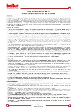 Предварительный просмотр 7 страницы baltur Spark 18 DSGW Instruction Manual
