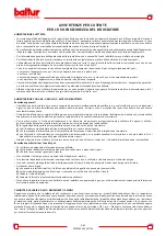 Предварительный просмотр 8 страницы baltur Spark 18 DSGW Instruction Manual