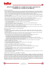 Предварительный просмотр 12 страницы baltur Spark 18 DSGW Instruction Manual