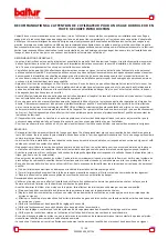 Предварительный просмотр 13 страницы baltur Spark 18 DSGW Instruction Manual